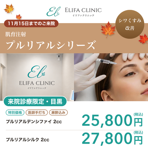 In-clinic visit | Pluryal Silk 2 cc 【Elifa Clinic】