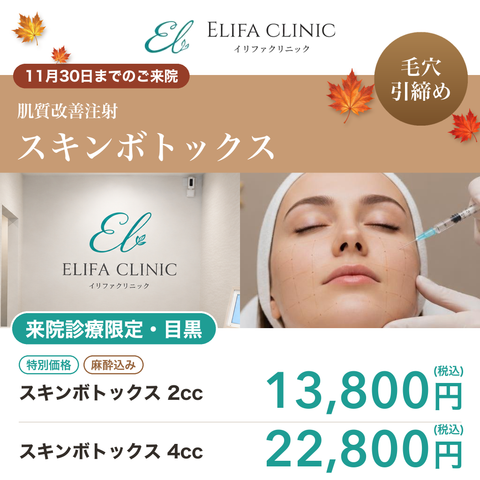 In-clinic visit | Skin Botox 2 cc 【Elifa Clinic】