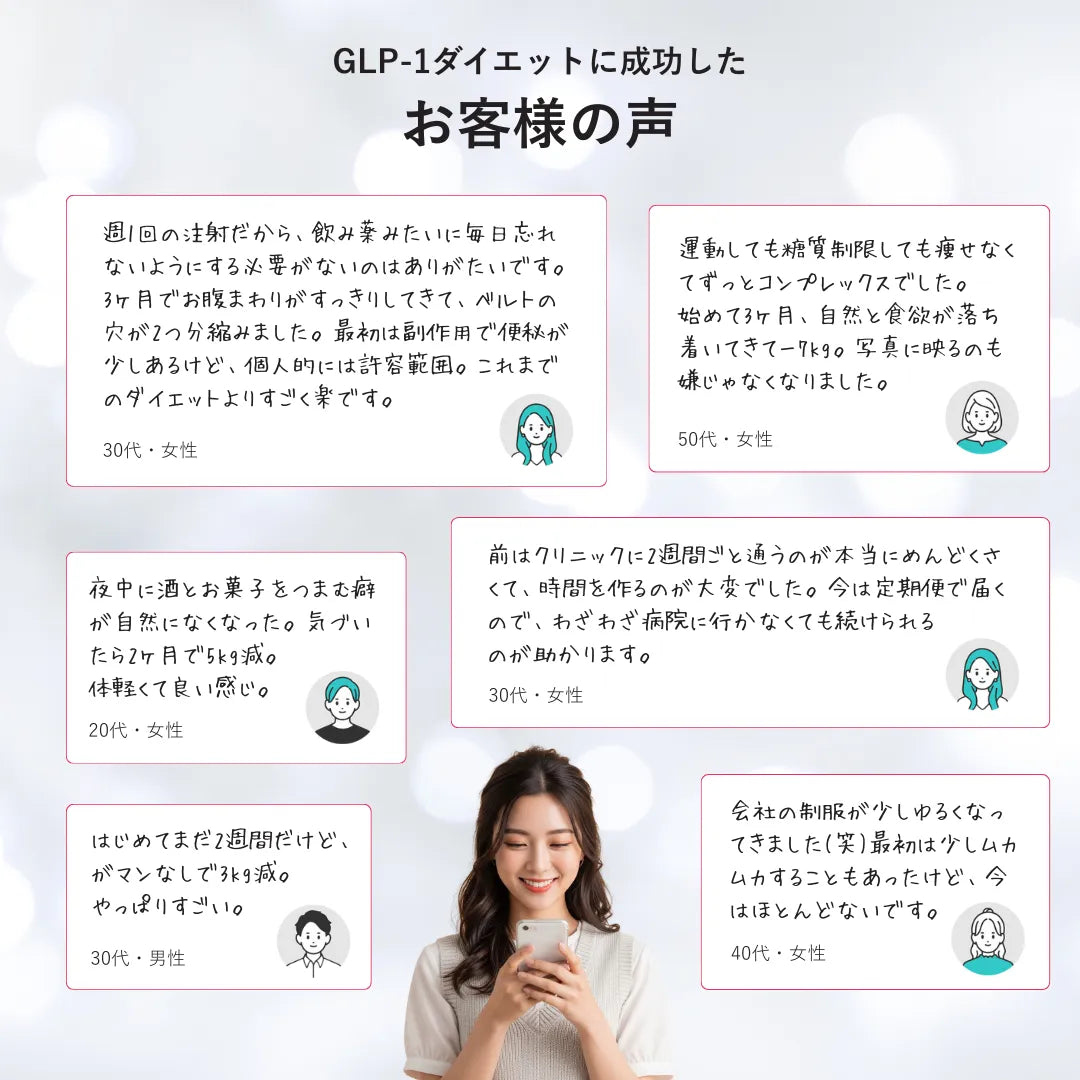 【最大138,888円オフ！】GIP/GLP-1注射ダイエット マンジャロ 2.5mg ~ 5mg| 4本 診察料や送料込み