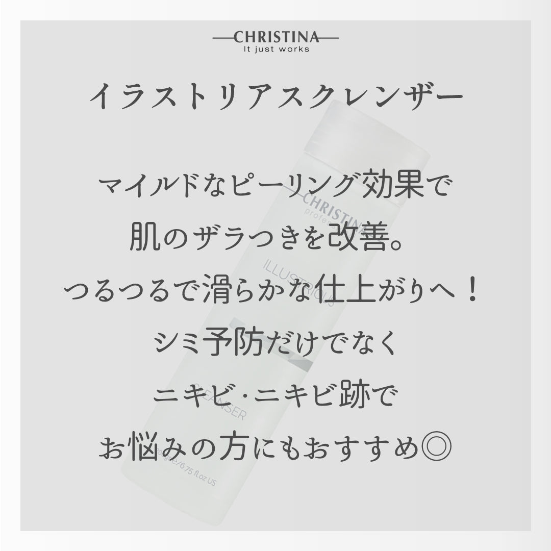 クリスティーナ イラストリアス｜クレンザー