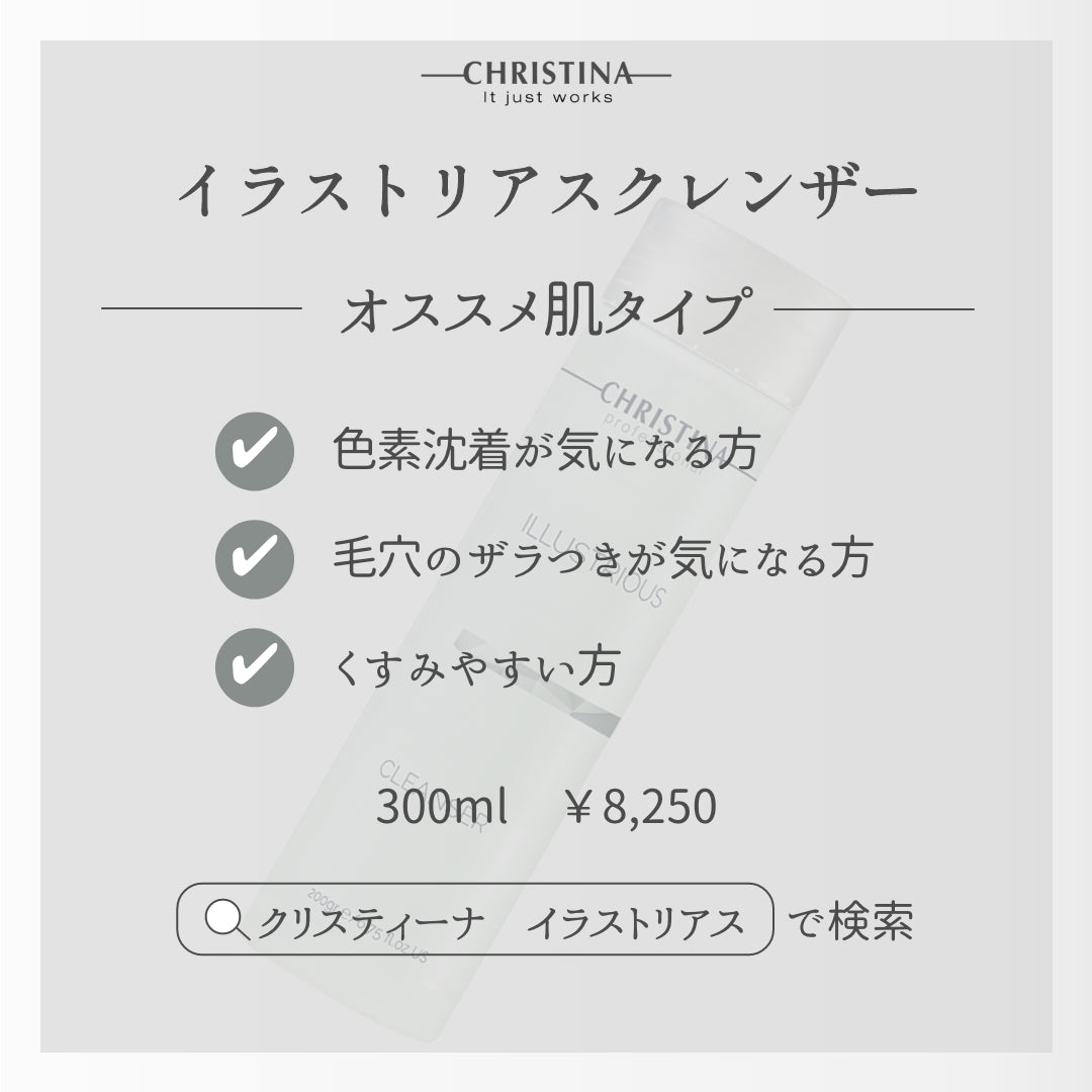 クリスティーナ イラストリアス｜クレンザー