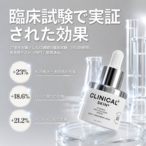 クリニカルスキン｜ビタミンC プロコラーゲン セラム