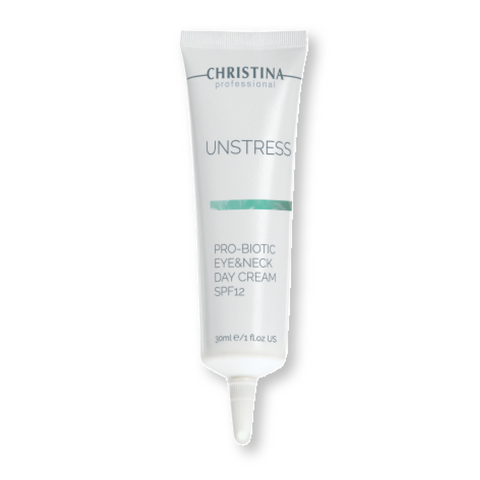 【CHRISTINA UNSTRESS】プロバイオティックアイ＆ネックデイクリームSPF12