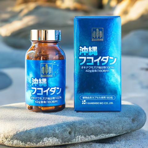 Okinawa Fucoidan 12,000mg – 30-Day Supply (180 Tablets) by Kanehide Bio