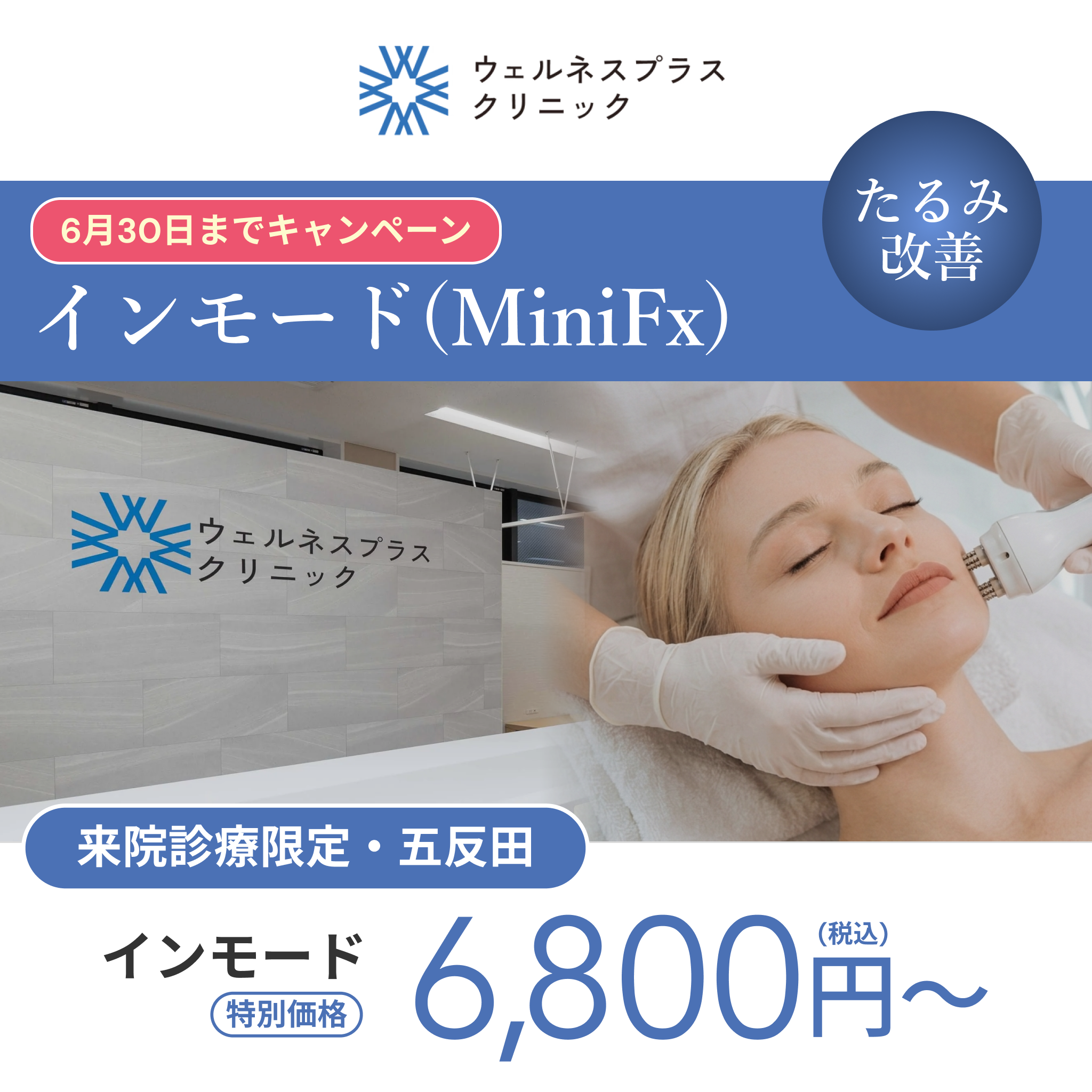 インモードミニFX（1部位or 2部位)【Wellness Plus Clinic】
