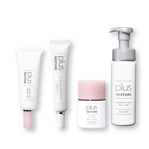 プラスリストア｜肝斑治療向けセット（クレンジング選べるセット）